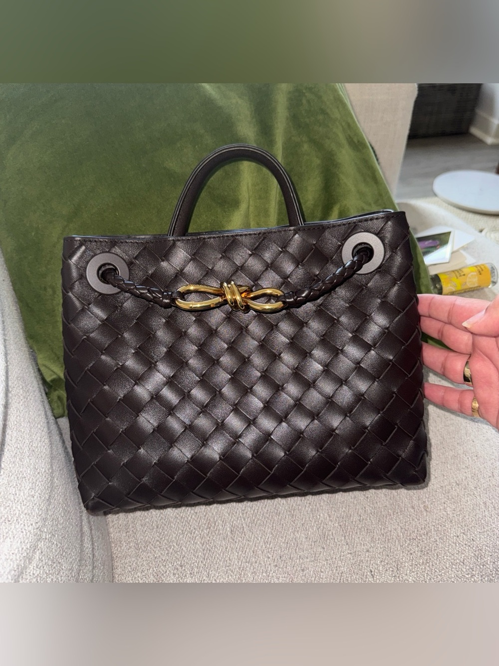Bottega Veneta Andiamo Small Fondant